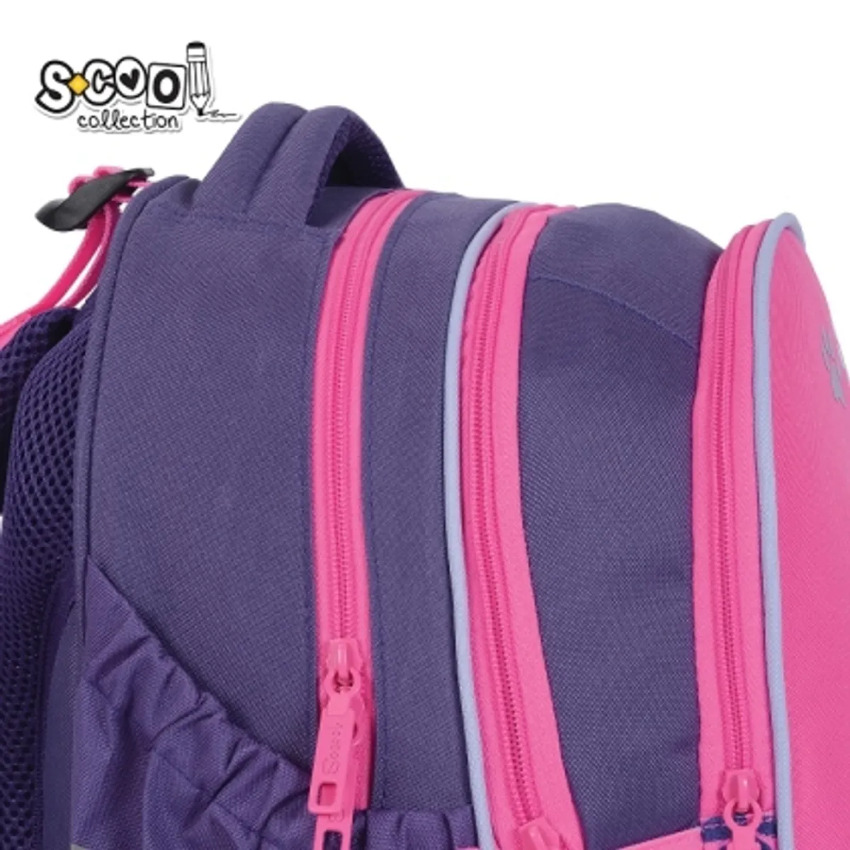 Анатомична раница SCOOL® THINK PINK с твърдо дъно, 24L, снимка 4