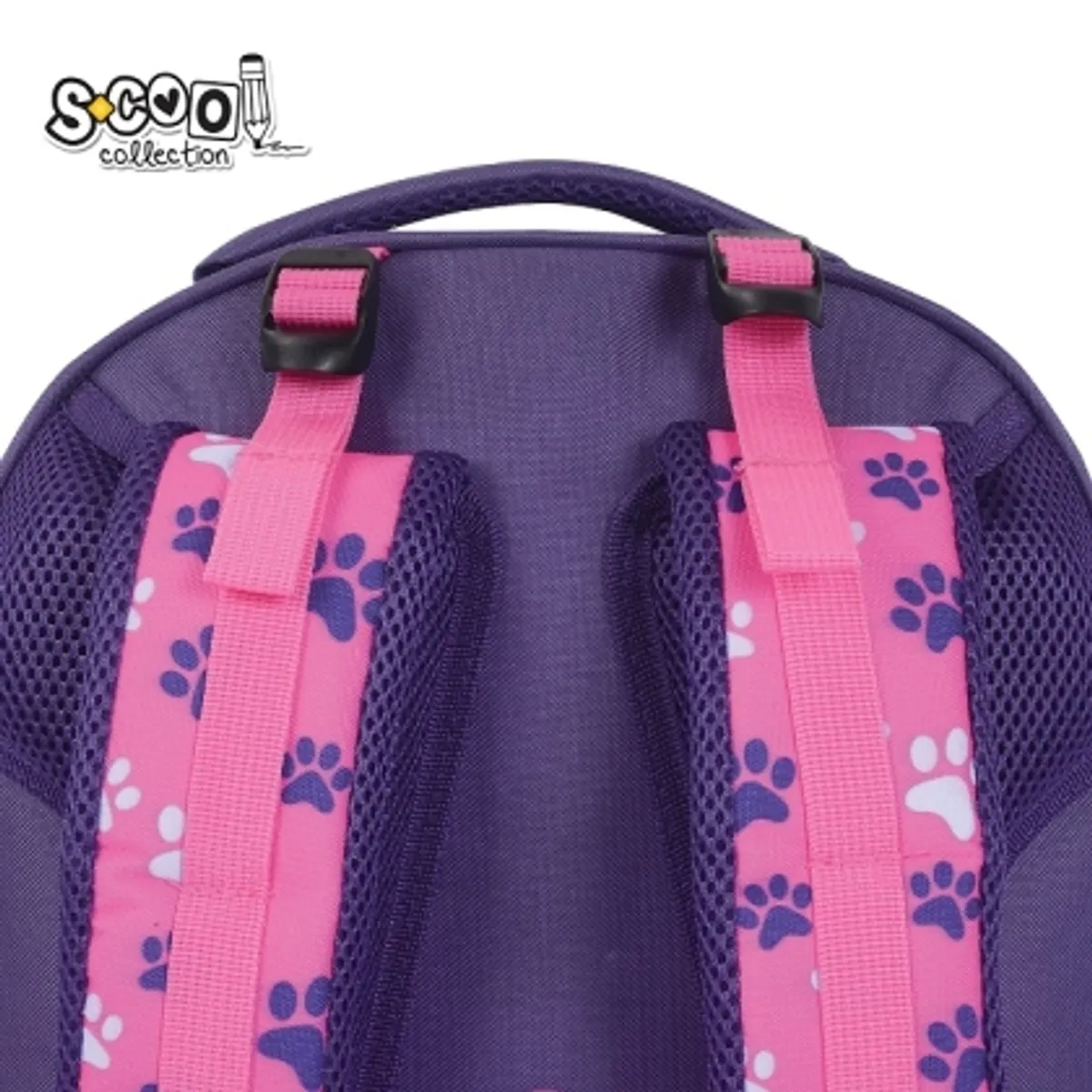 Анатомична раница SCOOL® THINK PINK с твърдо дъно, 24L, снимка 7