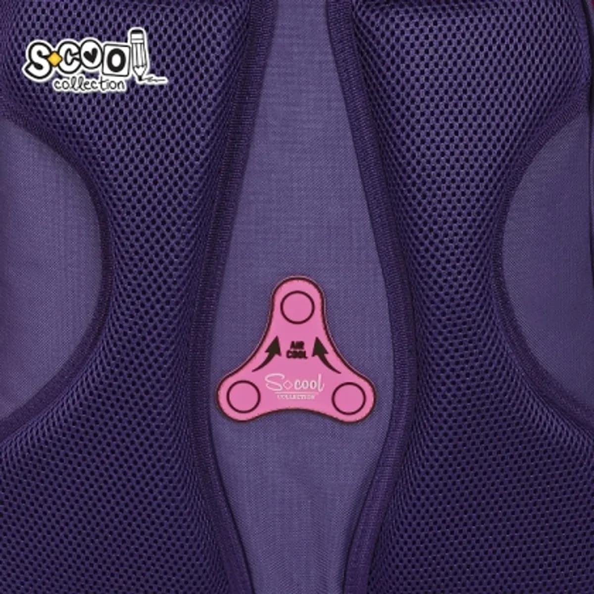 Анатомична раница SCOOL® THINK PINK с твърдо дъно, 24L, снимка 9