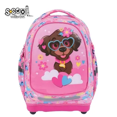 Корица на „Анатомична раница SCOOL® LITTLE PUPPY с твърдо дъно, 24L“