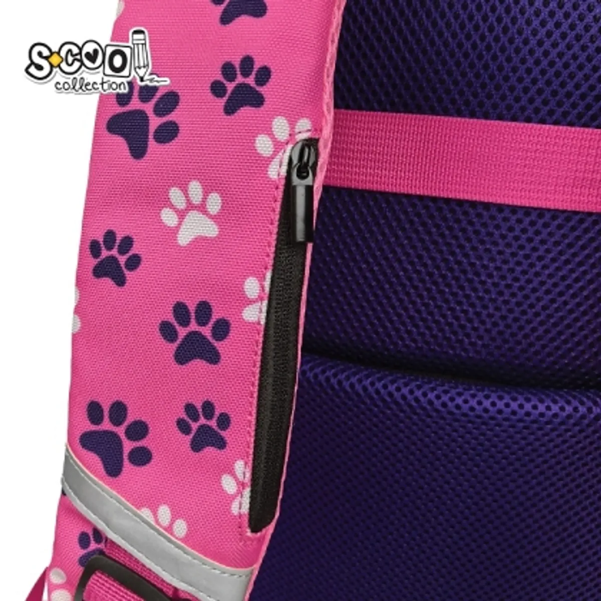 Ергономична раница SCOOL® THINK PINK — снимка 6