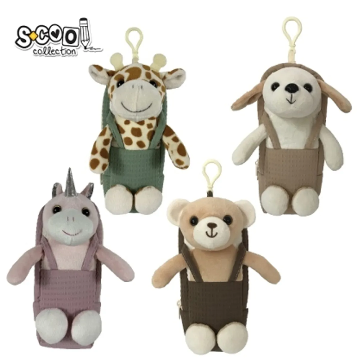 Несесер SCOOL® BABY ANIMALS, MIX, празен