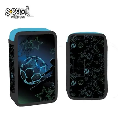 Корица на „Несесер с 2 ципа SCOOL® FOOTBALL, 29 части"