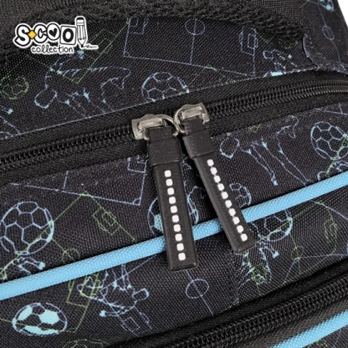 Ергономична раница SCOOL® FOOTBALL 3D EVA, 28L, снимка 6