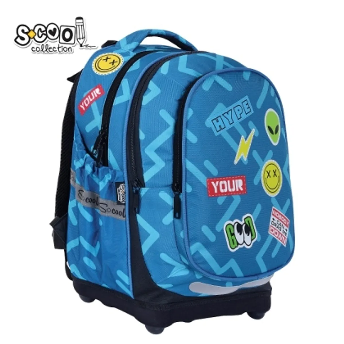 Анатомична раница SCOOL® с твърдо дъно, 24L — снимка 1