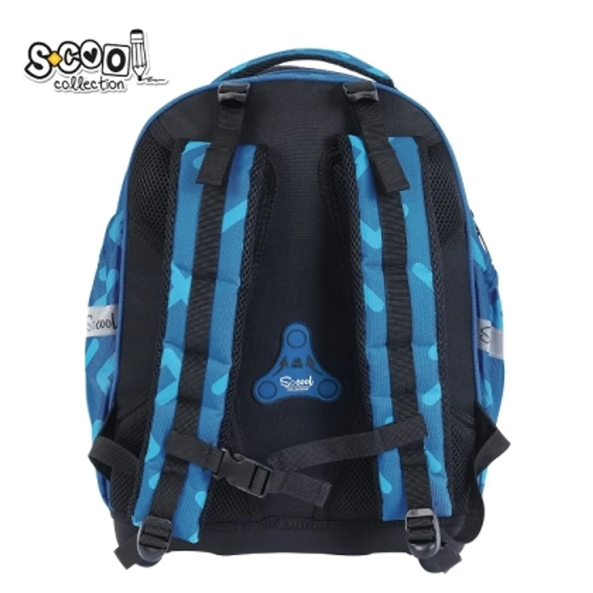 Анатомична раница SCOOL® с твърдо дъно, 24L — снимка 3