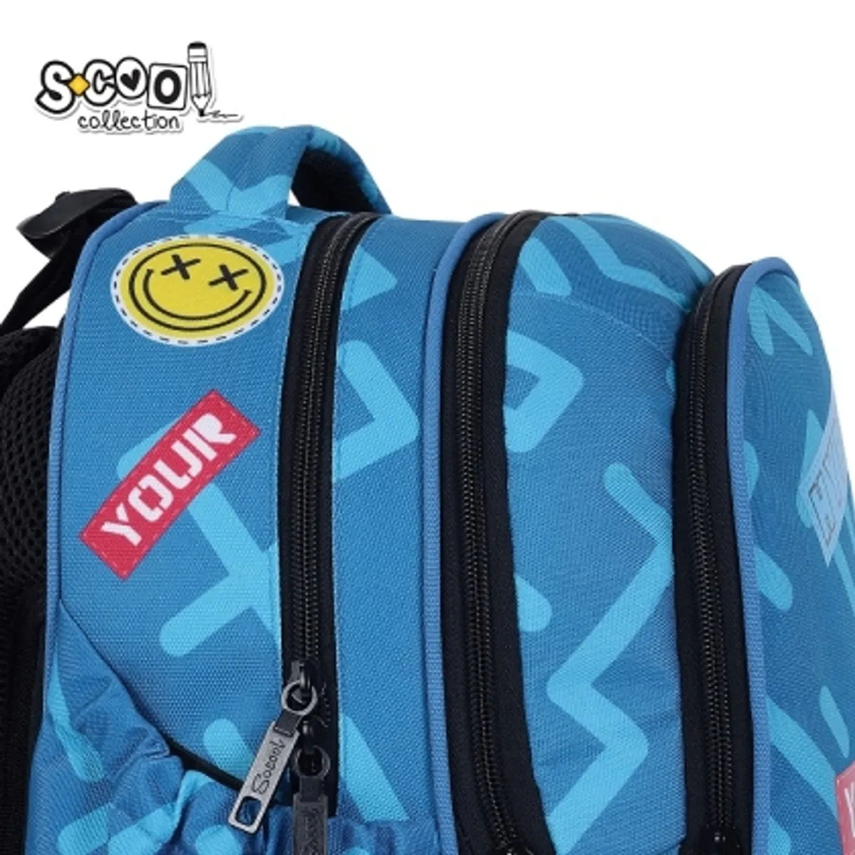 Анатомична раница SCOOL® с твърдо дъно, 24L — снимка 6