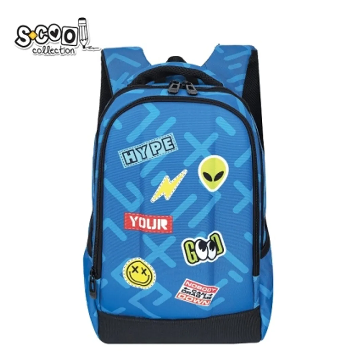 Ергономична раница SCOOL® EMOTICON, 17L — снимка 1