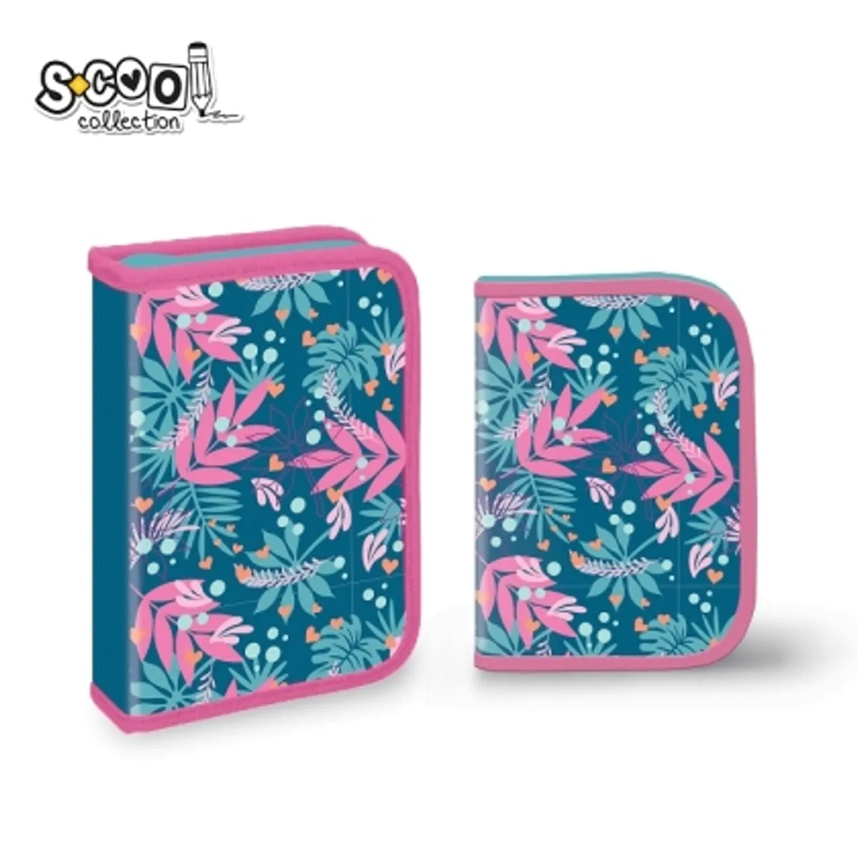 Несесер с 1 цип SCOOL® TROPIC 32 части — снимка 1