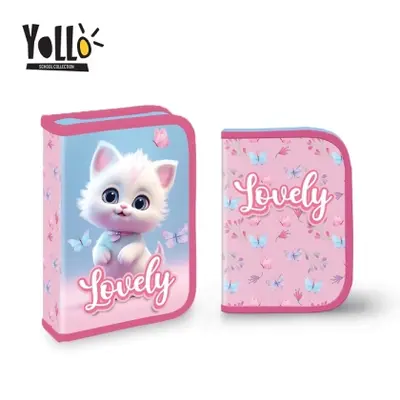 Корица на „Несесер с 1 цип YoLLo LOVELY CAT 30 части"