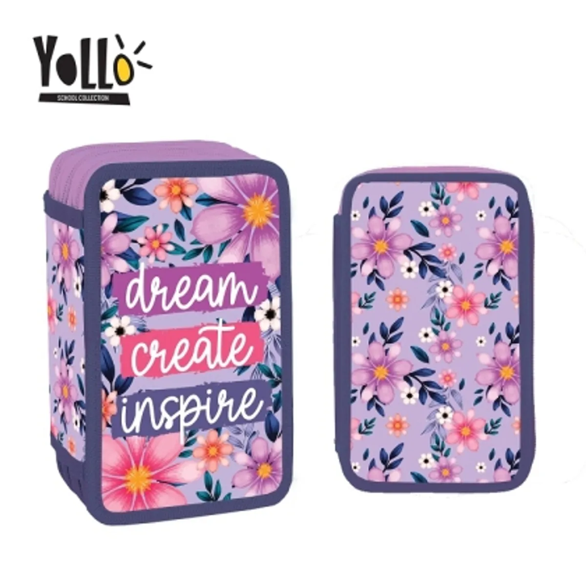 Несесер с 3 ципа YoLLo® DREAM, 38 части — снимка 1