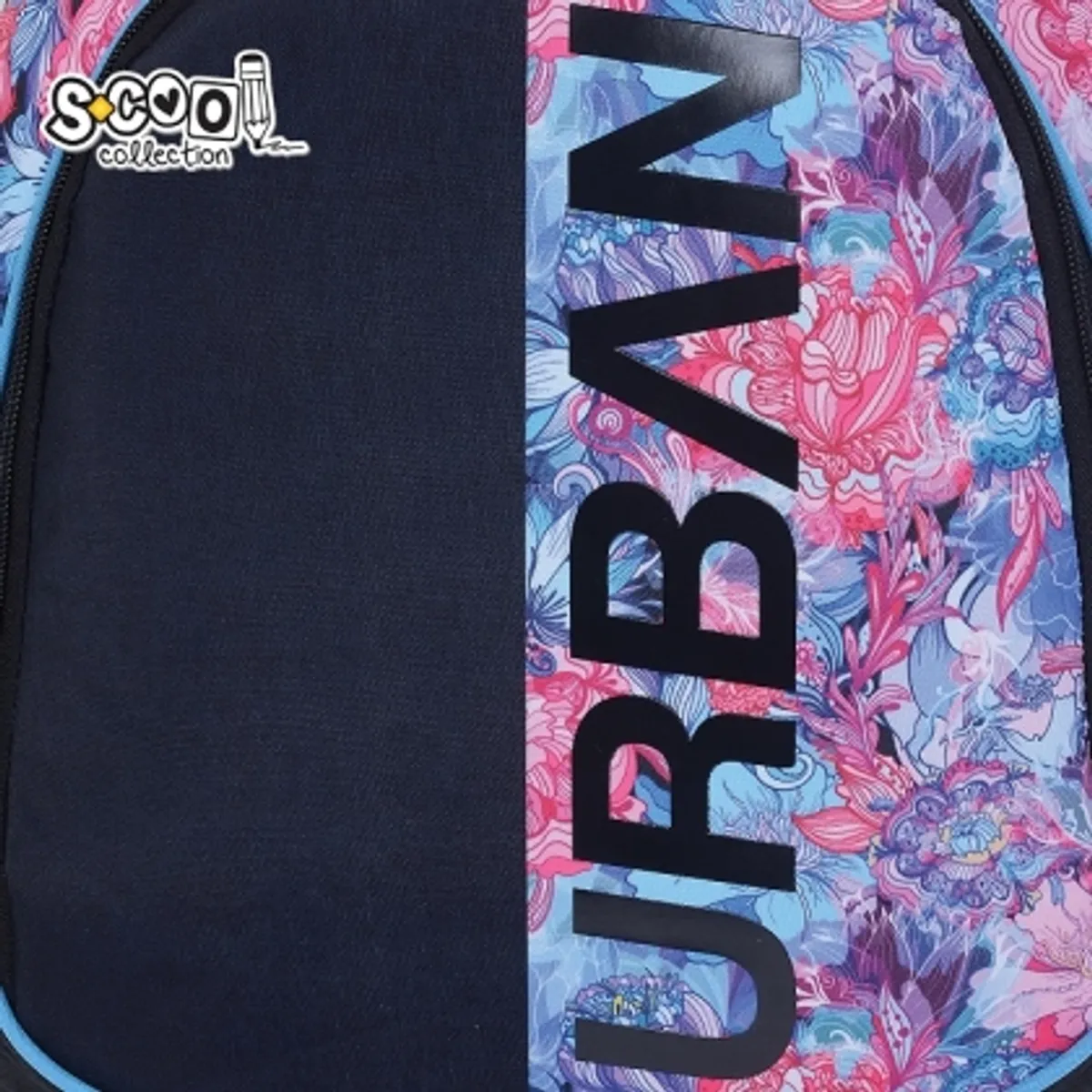 Анатомична раница SCOOL® URBAN FLOWERS, олекотена — снимка 8
