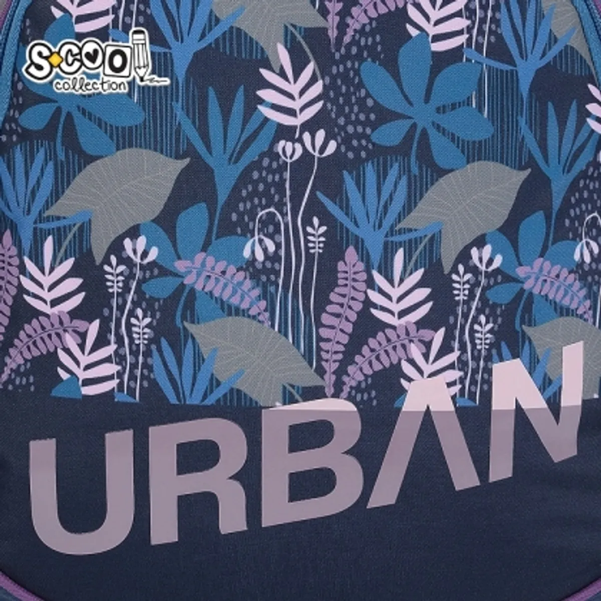 Анатомична раница SCOOL® URBAN TROPICAL, олекотена — снимка 7