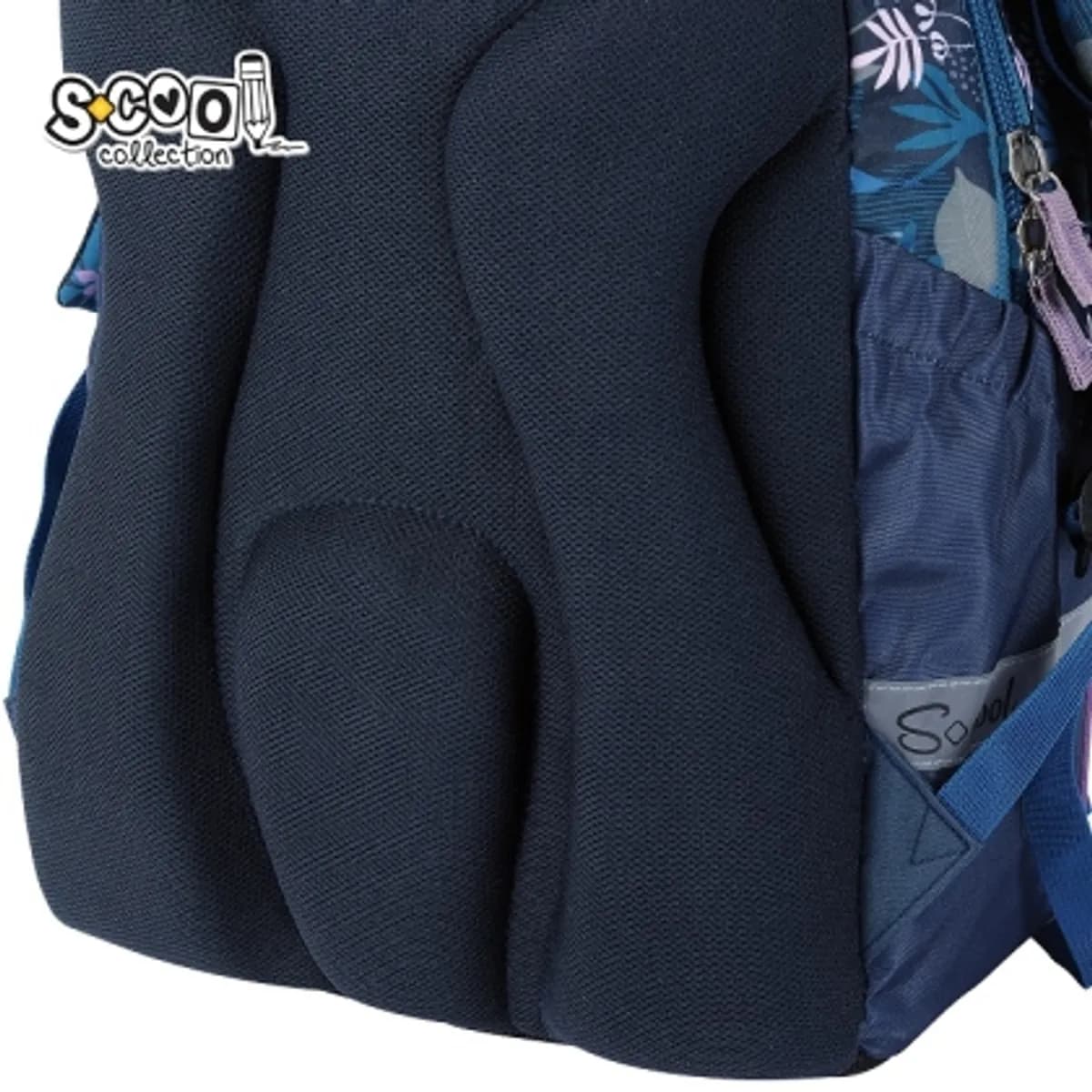 Анатомична раница SCOOL® URBAN TROPICAL, олекотена — снимка 9