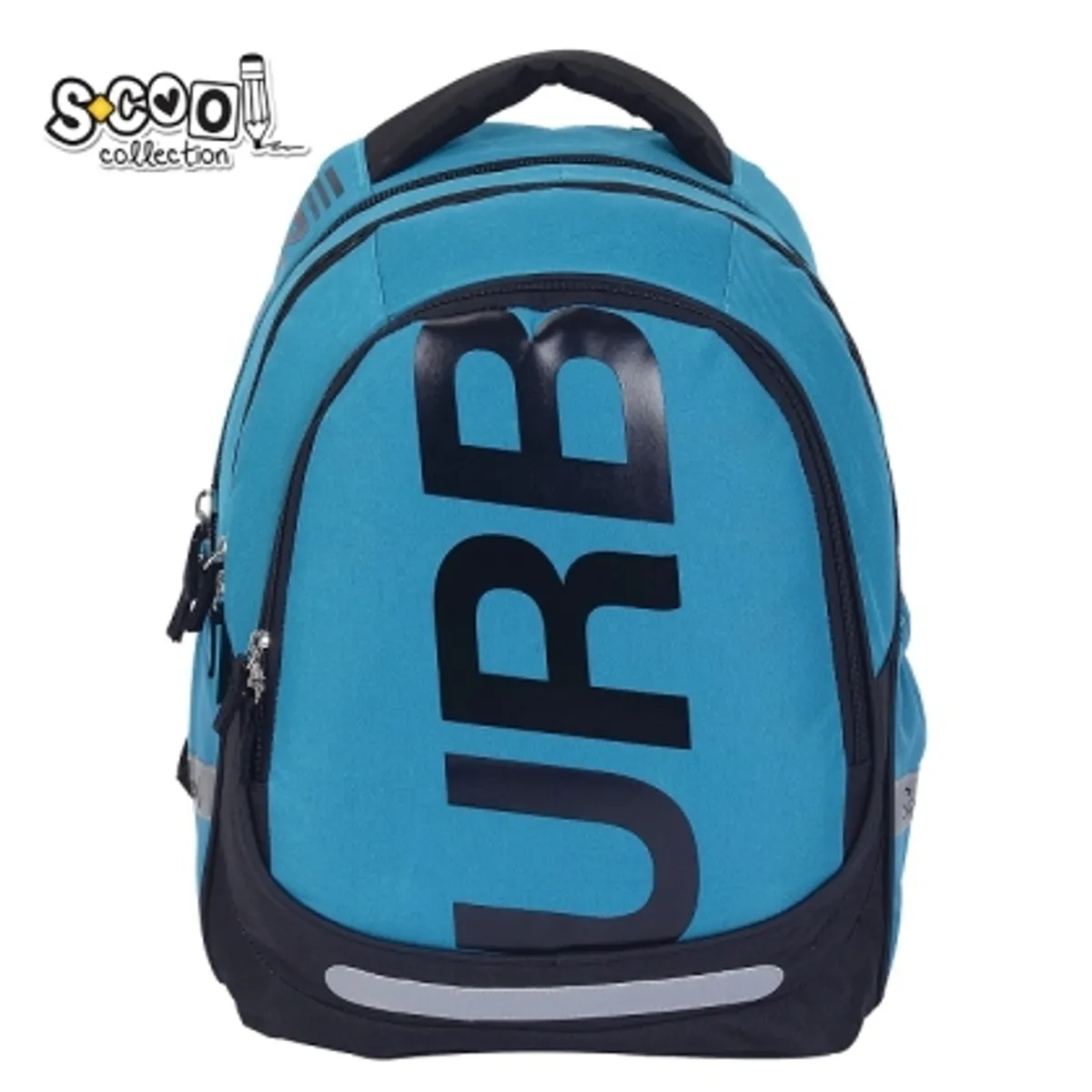 Анатомична раница SCOOL® URBAN BLUE, олекотена — снимка 2