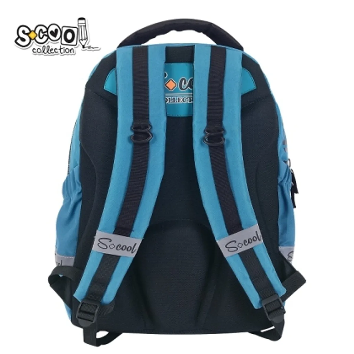 Анатомична раница SCOOL® URBAN BLUE, олекотена — снимка 5