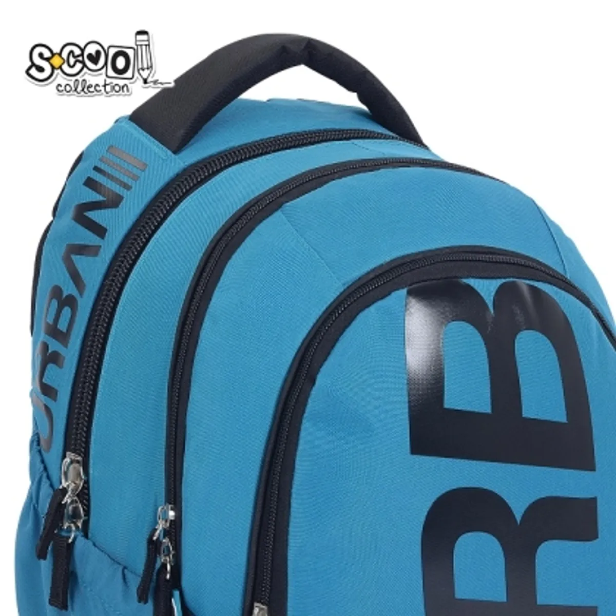 Анатомична раница SCOOL® URBAN BLUE, олекотена — снимка 6