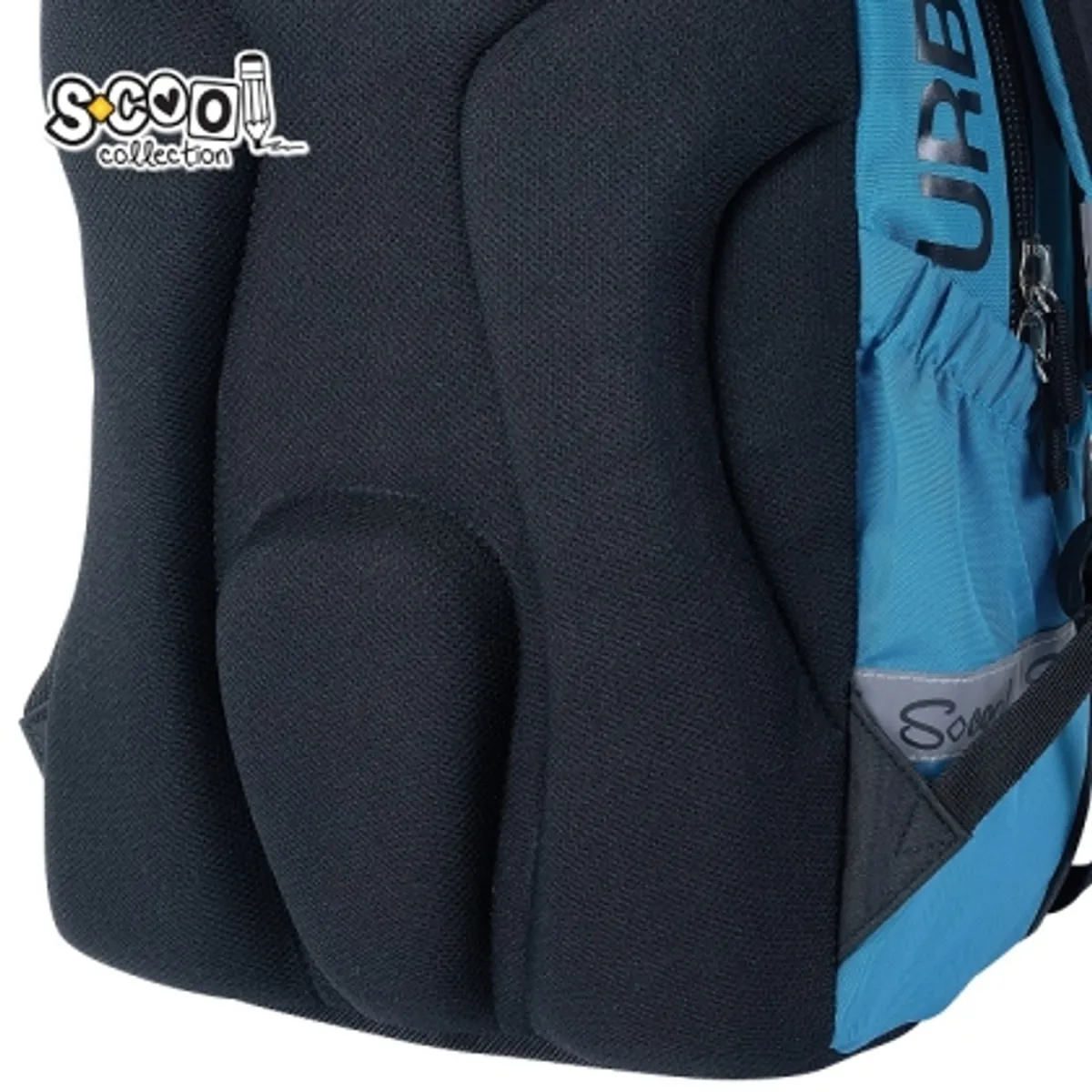 Анатомична раница SCOOL® URBAN BLUE, олекотена — снимка 7