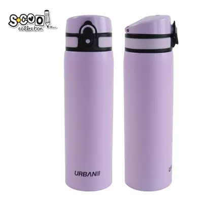 Корица на „Бутилка за вода SCOOL® URBAN PURPLE, метал"