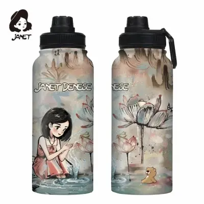 Корица на „Метална бутилка JANET “LOTUS LOVER”"
