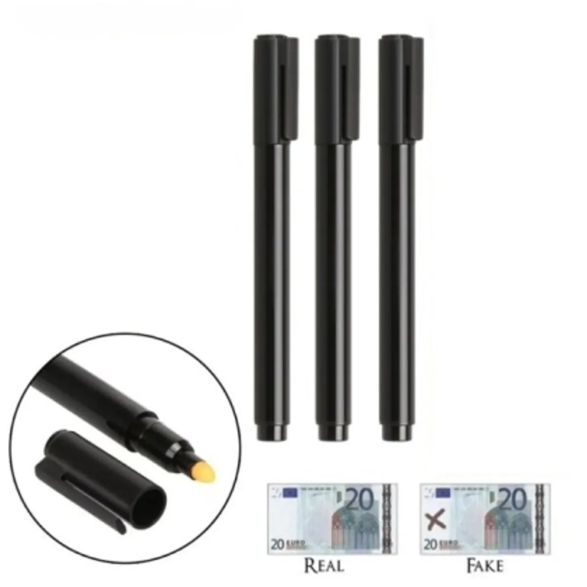 Маркер за фалшиви банкноти - Banknote Tester Pen — снимка 1