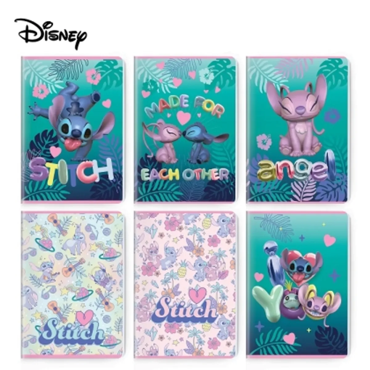 Тетрадки А5, 52 листа SCOOL® STITCH MIX, офсет, UV лак, РЕД