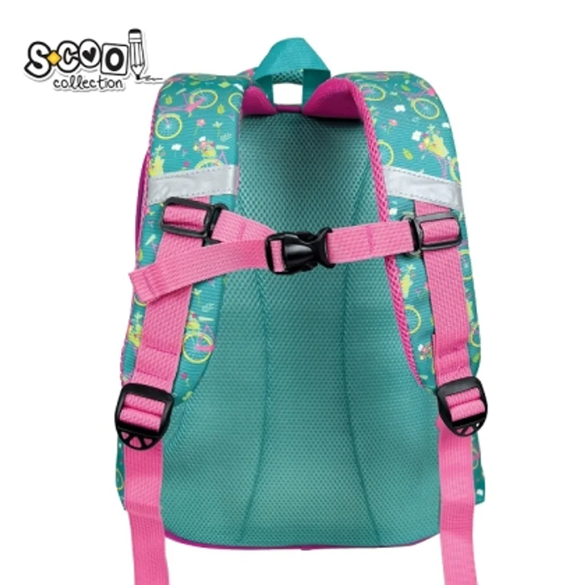 Ергономична раница SCOOL® BICYCLE 3D EVA, 28L — снимка 3