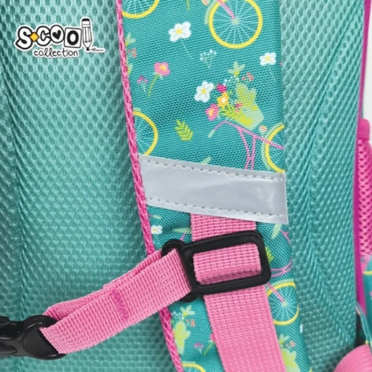 Ергономична раница SCOOL® BICYCLE 3D EVA, 28L — снимка 6