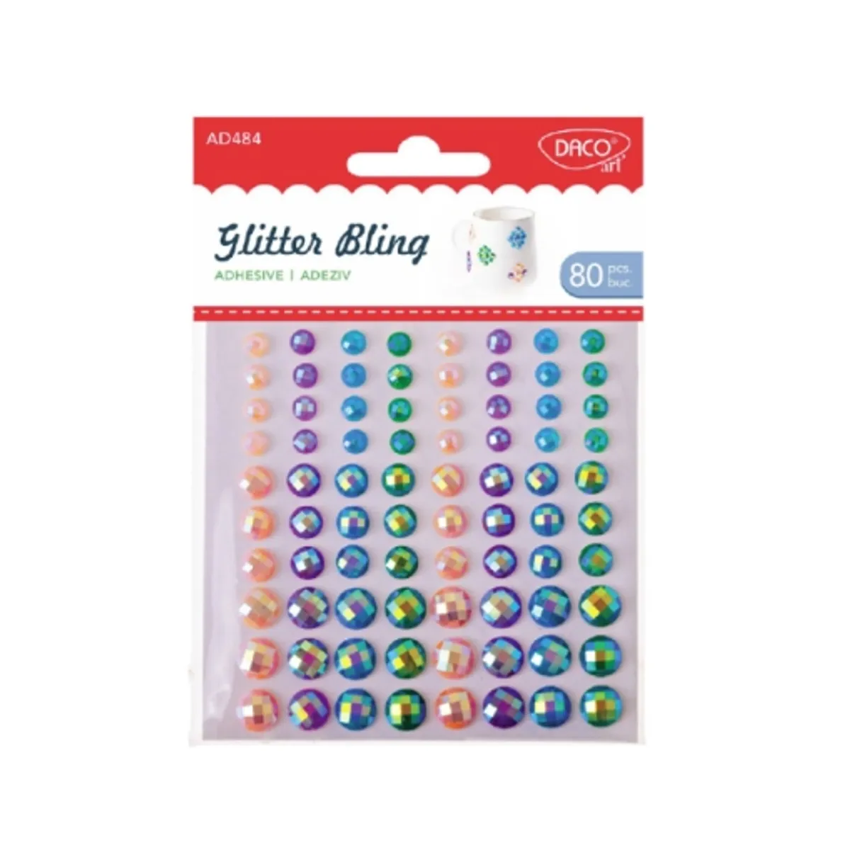 Самозалепващи кристали DACO Glitter Bling, снимка 1