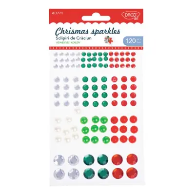Корица на „Коледни самозалепващи камъчета DACO Christmas sparkles“