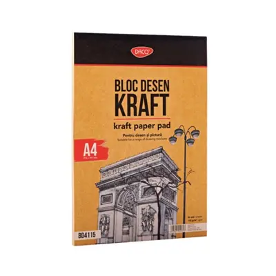 Корица на „КРАФТ БЛОК А4“