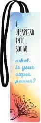 Корица на „Книгоразделител с ластик – I disappear into ..."