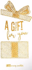 Корица на „Плик за пари и ваучери - А gift for you"