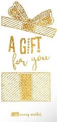 Корица на „Плик за пари и ваучери - А gift for you"