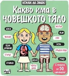 Корица на „Искам да знам! Какво има в човешкото тяло" — Рут Мартин