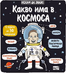 Корица на „Искам да знам! Какво има в Космоса" — Рут Мартин