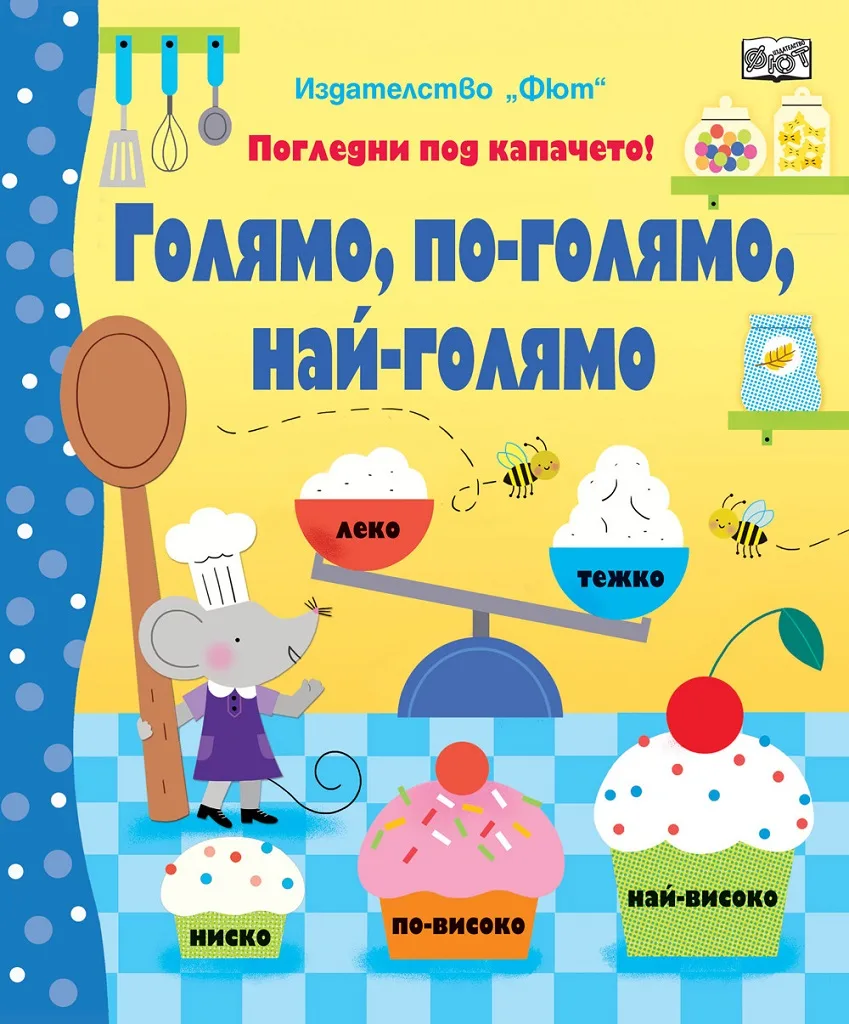 Корица на „Голямо, по-голямо, най-голямо - Погледни под капачето!“