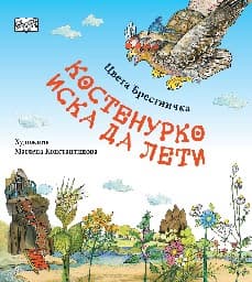 Корица на „Костенурко иска да лети" — Цвета Брестничка