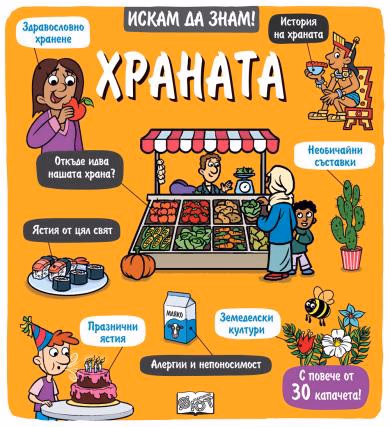 Корица на „Искам да знам! Храната"