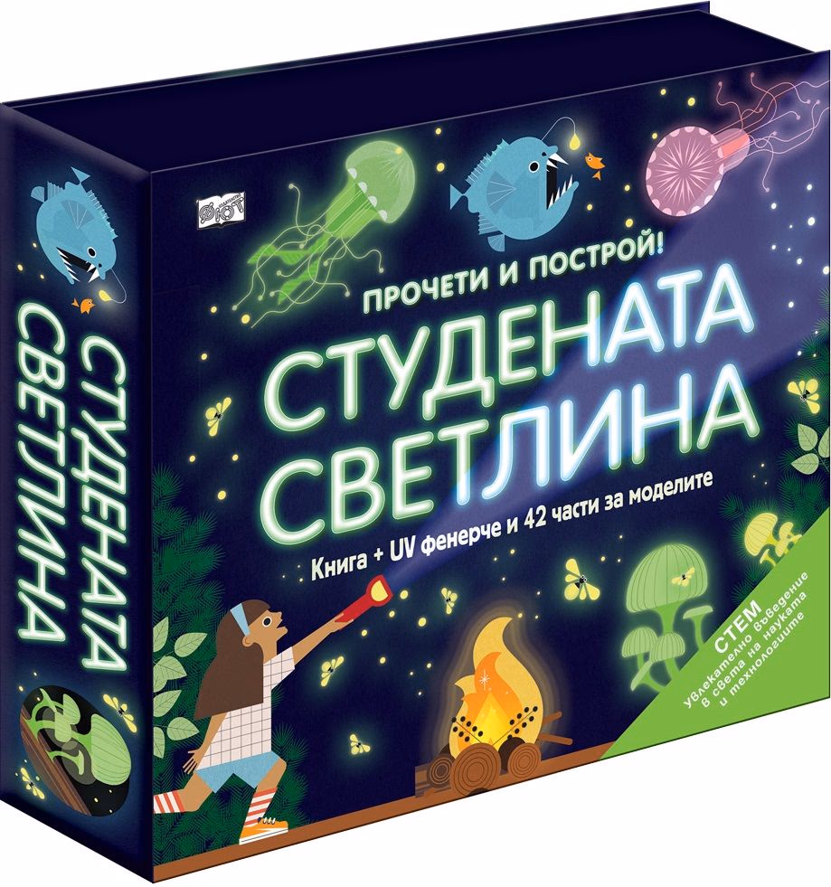 Корица на „Прочети и построй!: Студената светлина" — Саран Тейлър