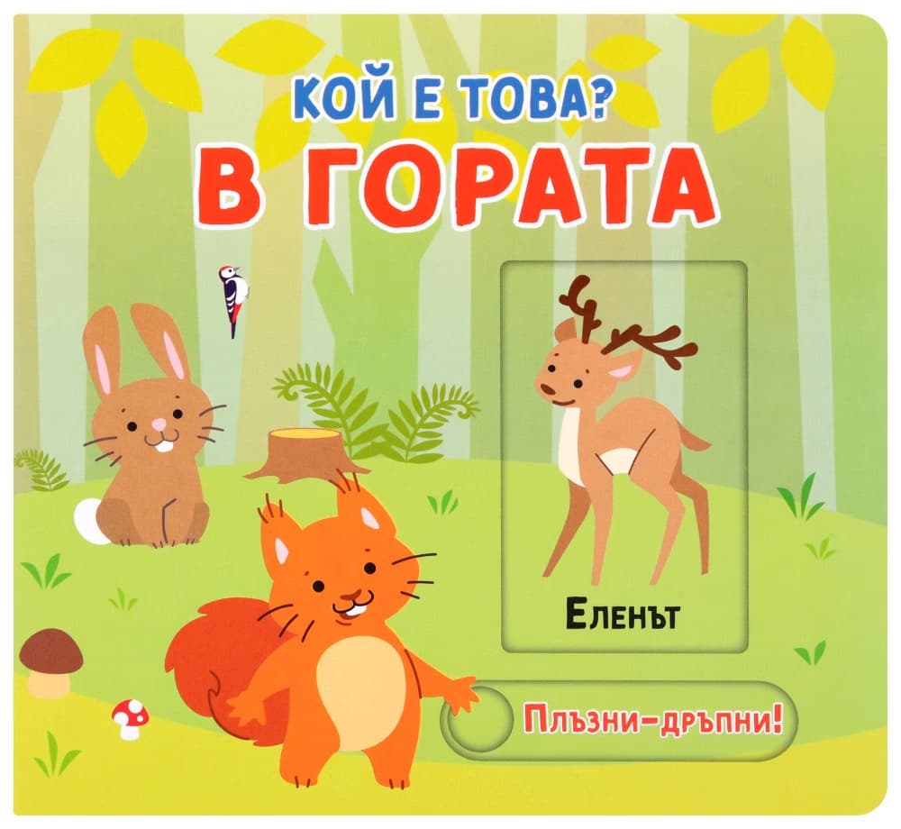 Корица на „Кой е това? В гората"