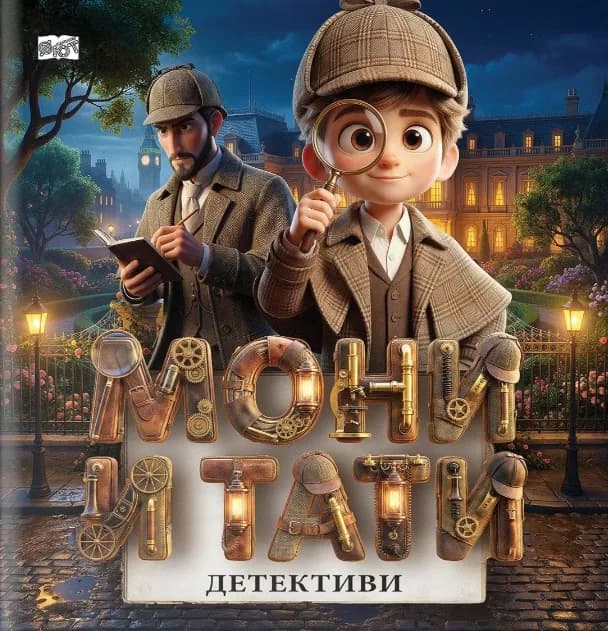 Корица на „Мони и Тати детективи“, Мартин Симеонов