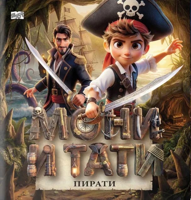 Корица на „Мони и Тати пирати“, Мартин Симеонов
