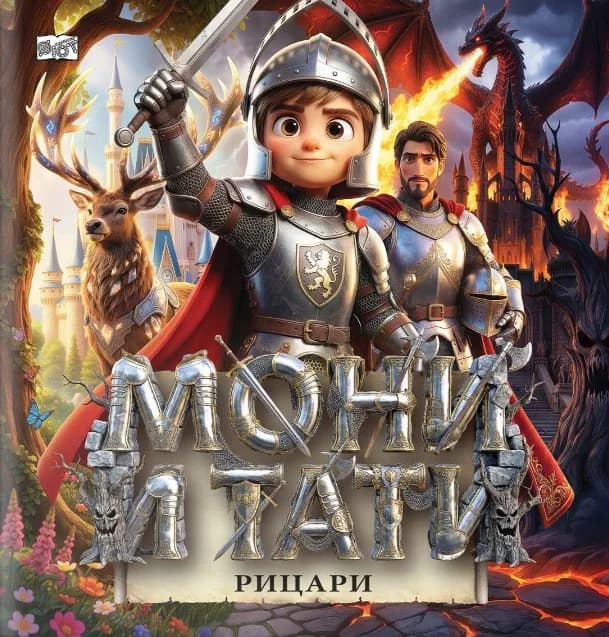 Корица на „Мони и Тати рицари“, Мартин Симеонов