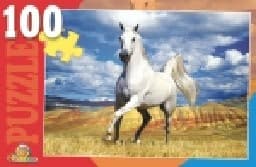 Корица на „Пъзел 100 ел. Бял кон"