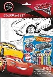 Корица на „Блокче за оцветяване Disney Pixar Cars -6 молива“