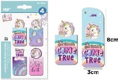 Корица на „Комплект Разделители за книга магнитен - Unicorn"