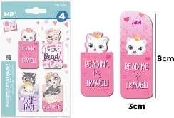Корица на „Комплект Разделители за книга магнитен - Cat"