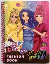 Корица на „Модна книжка Glam girls 3"