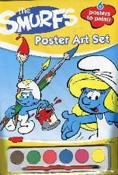 Корица на „Комплект оцветяване - The Smurfs - акварел 6 цв“